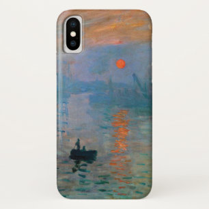 Coque iPhone X Lever de soleil d'impression par Claude Monet