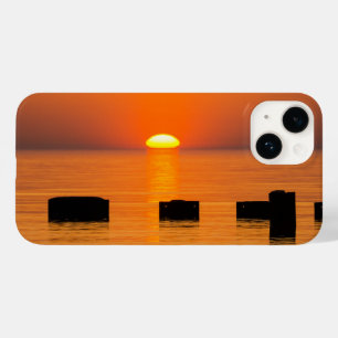 Coque Case-Mate iPhone Lever de soleil orange