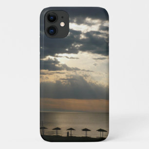 Coques Pour iPhone Lever de soleil sur la plage en Grèce Paysage mari