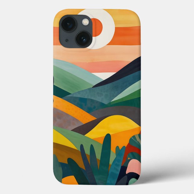 Coques Case-Mate iPhone Lever De Soleil Sur Les Collines Rollantes (Verso)