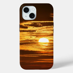 Coque Case-Mate iPhone Lever du soleil à travers les nuages Photo