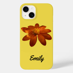 Coque Case-Mate iPhone Lever du soleil sur le tournesol mexicain Orange F