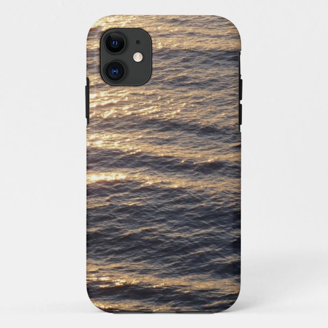 Coques Case-Mate iPhone Lever du soleil sur les eaux océaniques Calmer la  (Dos)