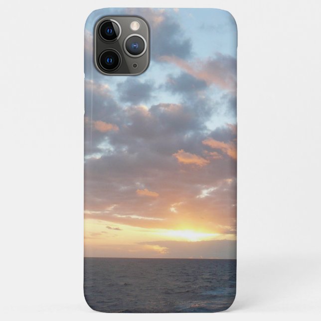 Coques Case-Mate iPhone Lever du soleil sur Sea I Pastel Seascape (Dos)