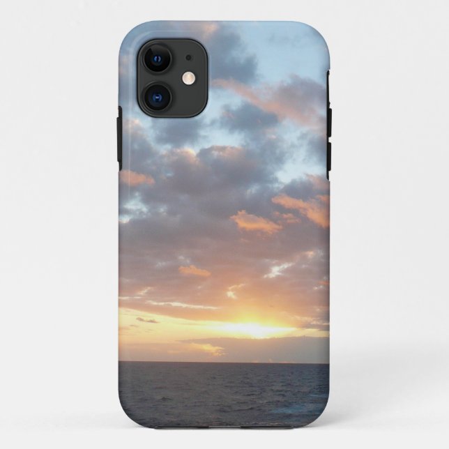 Coques Case-Mate iPhone Lever du soleil sur Sea I Pastel Seascape (Dos)