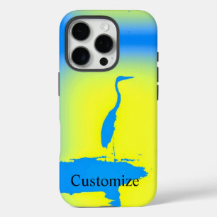 Coque iPhone 16 Pro levers bleu