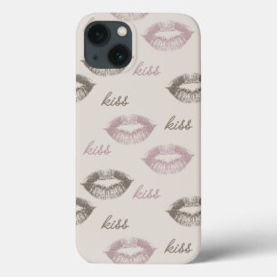 Etui iPhone 13 Lèvres de baiser