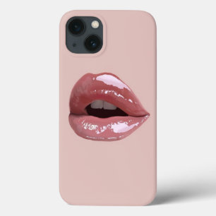 Case-Mate iPhone Case lèvres de parties scintillant rose