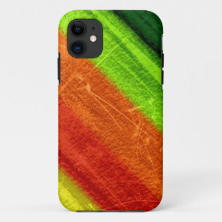 Coques Pour iPhone Lèvres vert rétro rouge rouge rouge rayures grunge