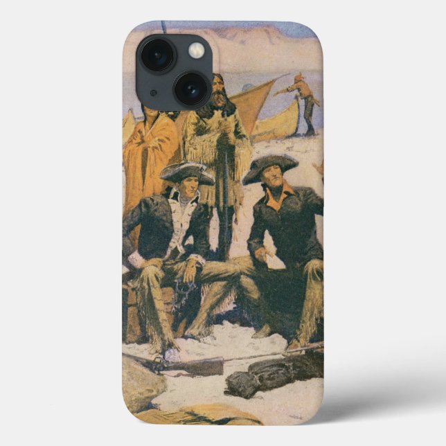 Coques Case-Mate iPhone Lewis et Clark chez le fleuve Columbia (Verso)