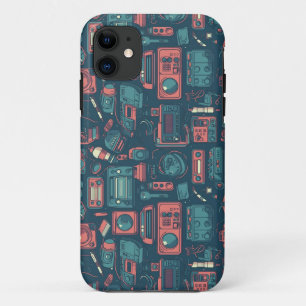 Case-Mate iPhone Case L'explosion du passé : la technologie des années 8