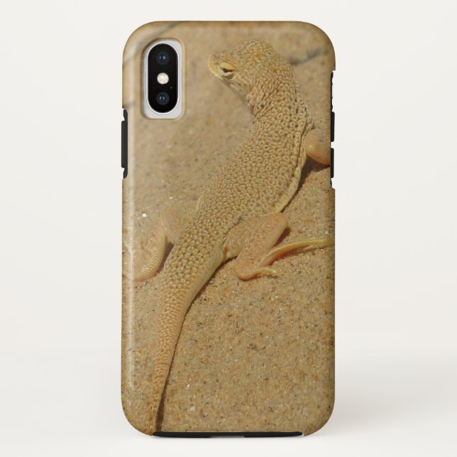 Coques Case-Mate iPhone Lézard à doigts frangés du Mojave (Dos)