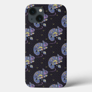 iPhone 13 Case Lézard de Zentangle