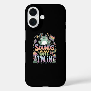 Coque Pour iPhone 16 LGBT pride Semble gay Je suis dans
