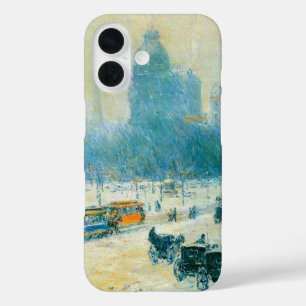Coque Pour iPhone 16 L'Hiver à Union Square par Frederick Childe Hassam