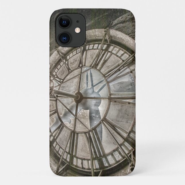 Coques Case-Mate iPhone L'horloge fonctionne dans la tour (Dos)