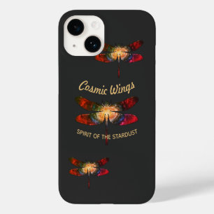 Coque Case-Mate iPhone Libellule Cosmique • Ailes de Galaxie et Traînées