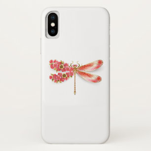 Case-Mate iPhone Case libellule de fleurs avec sakura de bijoux