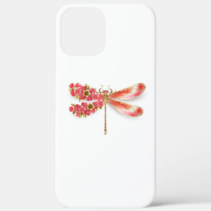 Case-Mate iPhone Case libellule de fleurs avec sakura de bijoux