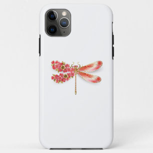 Case-Mate iPhone Case libellule de fleurs avec sakura de bijoux