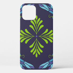 Case-Mate iPhone Case libellule verte motif vintage sur dossier foncé