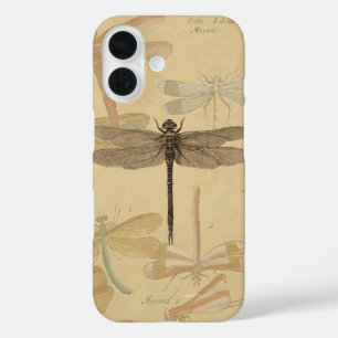 Coques iPhone 16 Libellule Vintage Antique Classique Nature