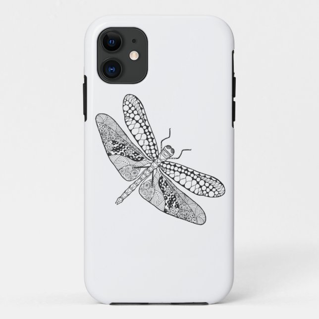 Coques Case-Mate iPhone Libellule Zendoodle (Dos)