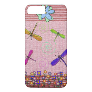 Coque Case-Mate iPhone Libellules et fleurs