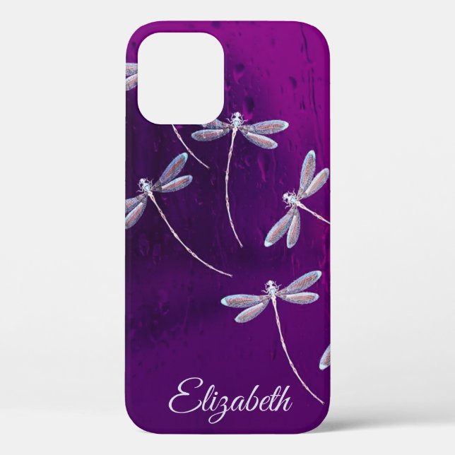 Coques Case-Mate iPhone Libellules personnalisées sur l'eau (Verso)
