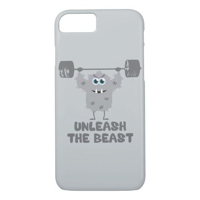 Coques Case-Mate iPhone Libérez La Motivation De La Bête Gym (Dos)