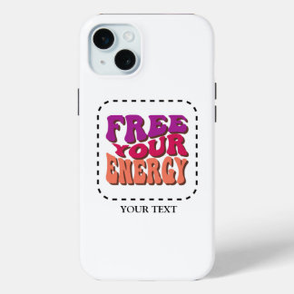 Coque Case-Mate iPhone Libérez votre énergie - Vibrant Retro