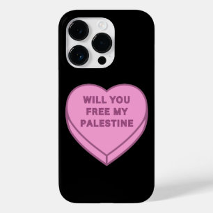 Coque Case-Mate iPhone Libérez-vous ma Palestine ? Cute Candy Coeur doux