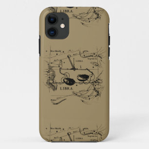 Coque Case-Mate iPhone Libra Constellation Map Hevelius vers 1690