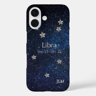 Coque Pour iPhone 16 Libra - Symbole Zodiac Star