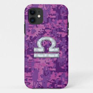 Coque iPhone 11 Libra Zodiac Connexion en Camion numérique rose