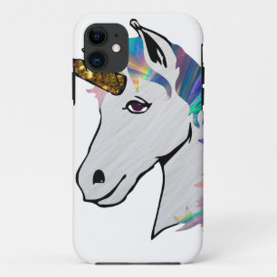 Coques Pour iPhone licorne holographique