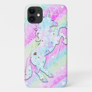 Case-Mate iPhone Case Licorne Magique Pastel Diamants & Étoiles Arc-en-C