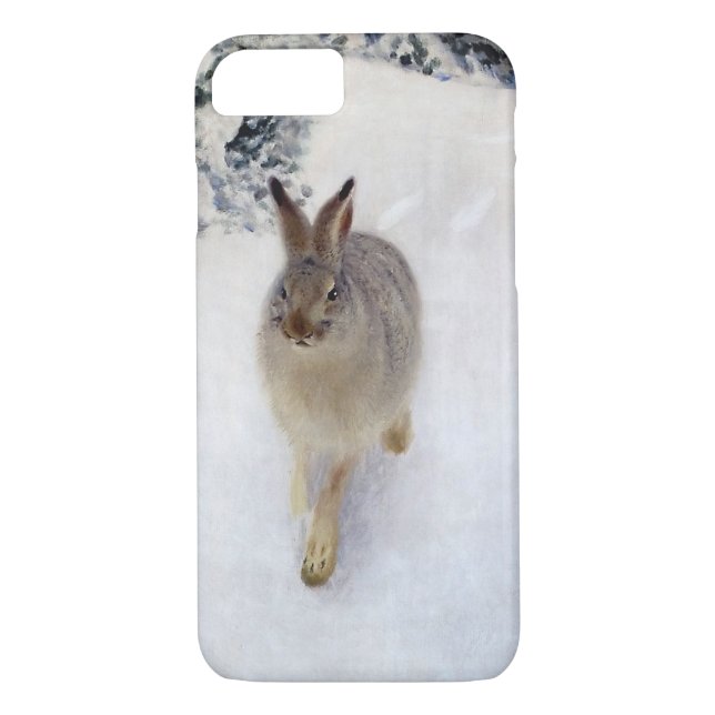Coques Case-Mate iPhone Lièvre d'hiver (lapin), Bruno Liljefors (Dos)