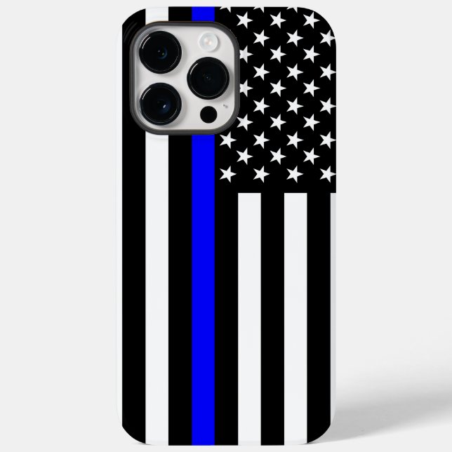 Coques Case-Mate iPhone Ligne Bleue fine aux États-Unis (Verso)