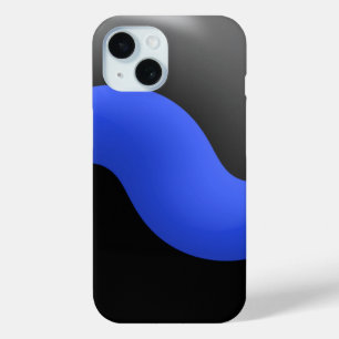 Coque Case-Mate iPhone Ligne bleue mince de la police