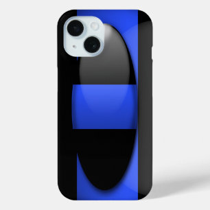 Coque Case-Mate iPhone Ligne bleue mince de la police