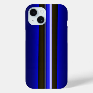 Coque Case-Mate iPhone Ligne bleue mince de la police