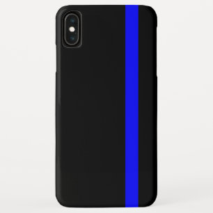 Etui iPhone Case-Mate Ligne Bleue Mince Symbolique verticale