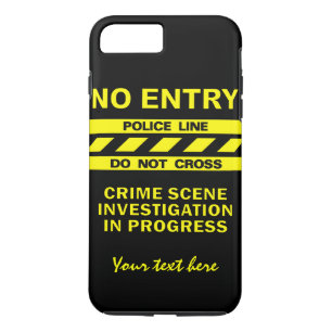Etui iPhone Case-Mate Ligne de police faite sur commande cas faits sur