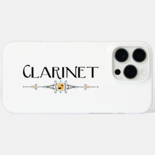 Coque iPhone 16 Pro Max Ligne décorative Clarinet