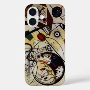 Coques iPhone 16 Ligne ininterrompue Kandinsky Transverse
