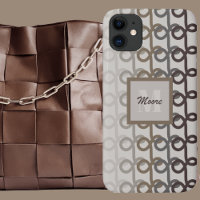 Lignes de boucle - Boîtier téléphonique Mocha Ombr