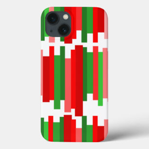 Case-Mate iPhone Case Lignes découpées - Rouge et vert