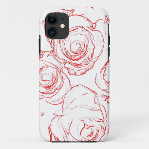Coque Case-Mate Pour iPhone Lignes directrices de Red Roses