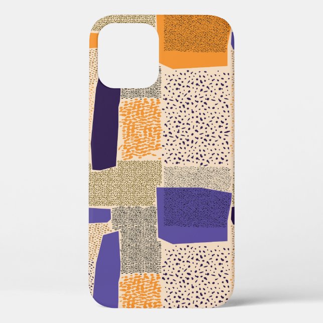 Coques Case-Mate iPhone Lignes géométriques éparses : Art Abstrait (Verso)